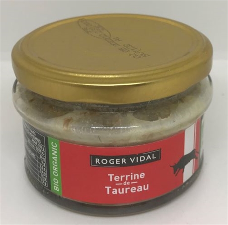 Terrine de taureau de Camargue bio 130g